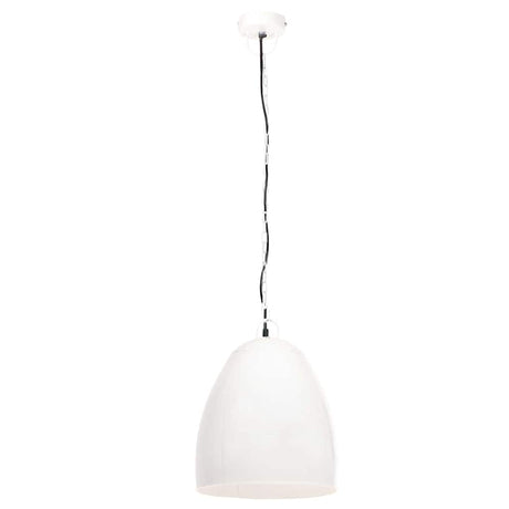 Lampa wisząca Vidaxl Industrial około 25 W E27 42 cm biały