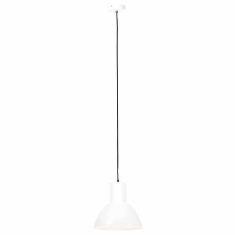 Lampka wisząca Vidaxl około 25 W E27 28,5 cm biała