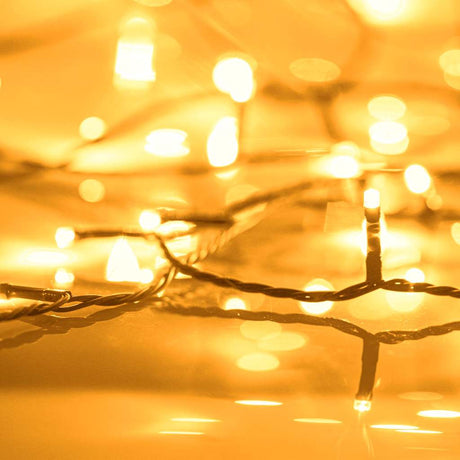 Vidaxl Light Cord 2000 LED dla wewnątrz i na zewnątrz IP44 200 m ciepła biała biała
