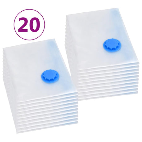 VIDAXL PRACY WASKI 20 PCS 120X70 CM