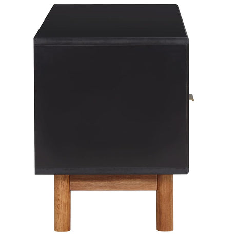 Vidaxl tv-meubel 100x35x45 cm massief acaciahout en mdf