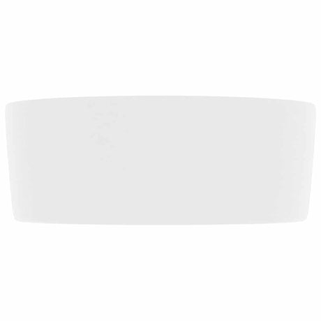 Vidaxl Washbasin około 40x15 cm ceramiczna mata biała