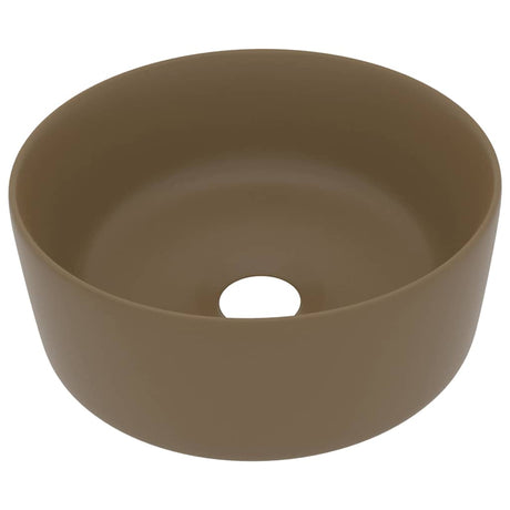 Vidaxl Washbasin około 40x15 cm ceramiczny matcream