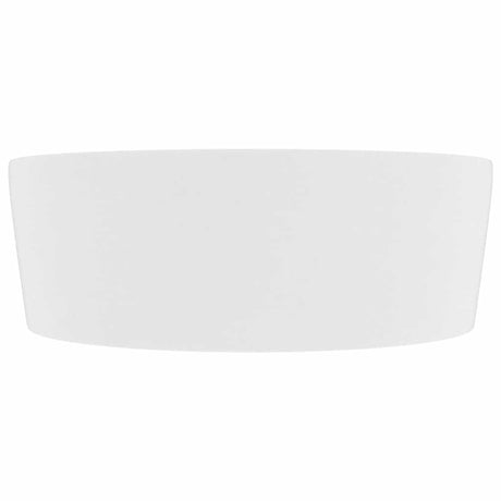 Vidaxl Washbasin z lądowaniem 36x13 cm Ceramic Mat White