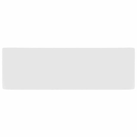 Vidaxl Washbasin 41x30x12 cm Ceramic Mat White