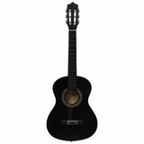 Gitara klasyczna dla początkujących Vidaxl z torbą 1 2 34 czarna