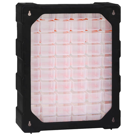 Vidaxl Organizer z 60 szufladami 38x16x47,5 cm