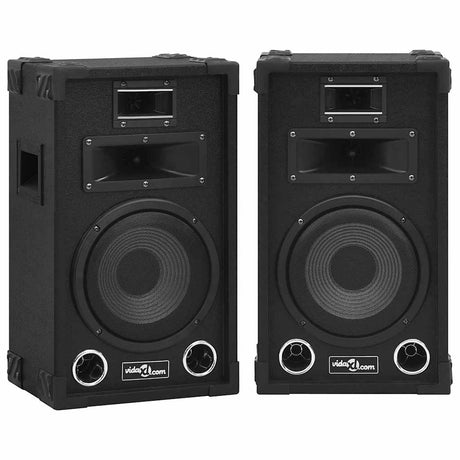 Głośniki sceniczne hi-fi Vidaxl 2 szt., pasywne, profesjonalne, 800 W, czarne