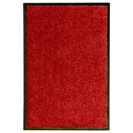 Vidaxl Doormat Washable 40x60 cm czerwony
