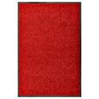 Vidaxl Doormat myteble 60x90 cm czerwony