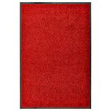 Vidaxl Doormat myteble 60x90 cm czerwony
