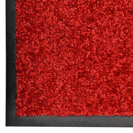 Vidaxl Doormat myteble 60x90 cm czerwony