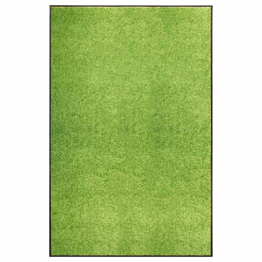 Vidaxl Doormat Washable 120x180 cm zielony
