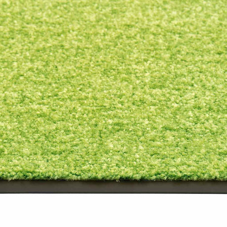 Vidaxl Doormat Washable 120x180 cm zielony