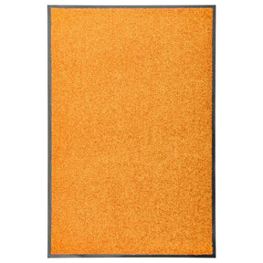 Vidaxl Doormat Washable 60x90 cm pomarańczowy
