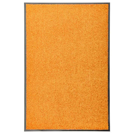 Vidaxl Doormat Washable 60x90 cm pomarańczowy