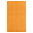 Vidaxl Doormat Washable 90x150 cm pomarańczowy