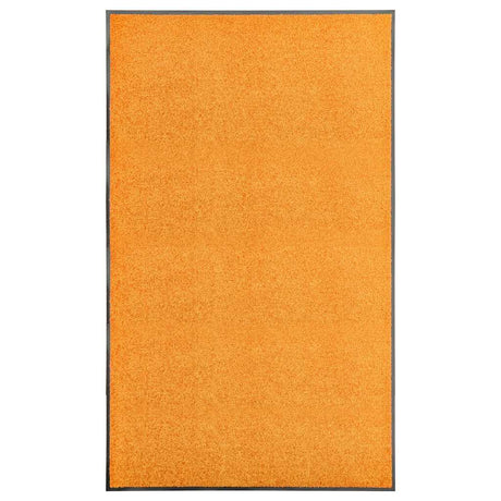 Vidaxl Doormat Washable 90x150 cm pomarańczowy
