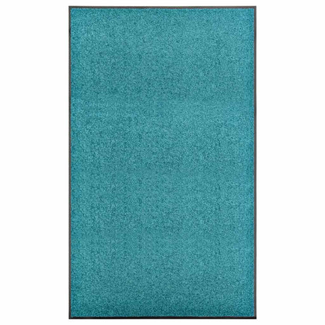 Vidaxl Doormat Walkable 90x150 cm Cyan