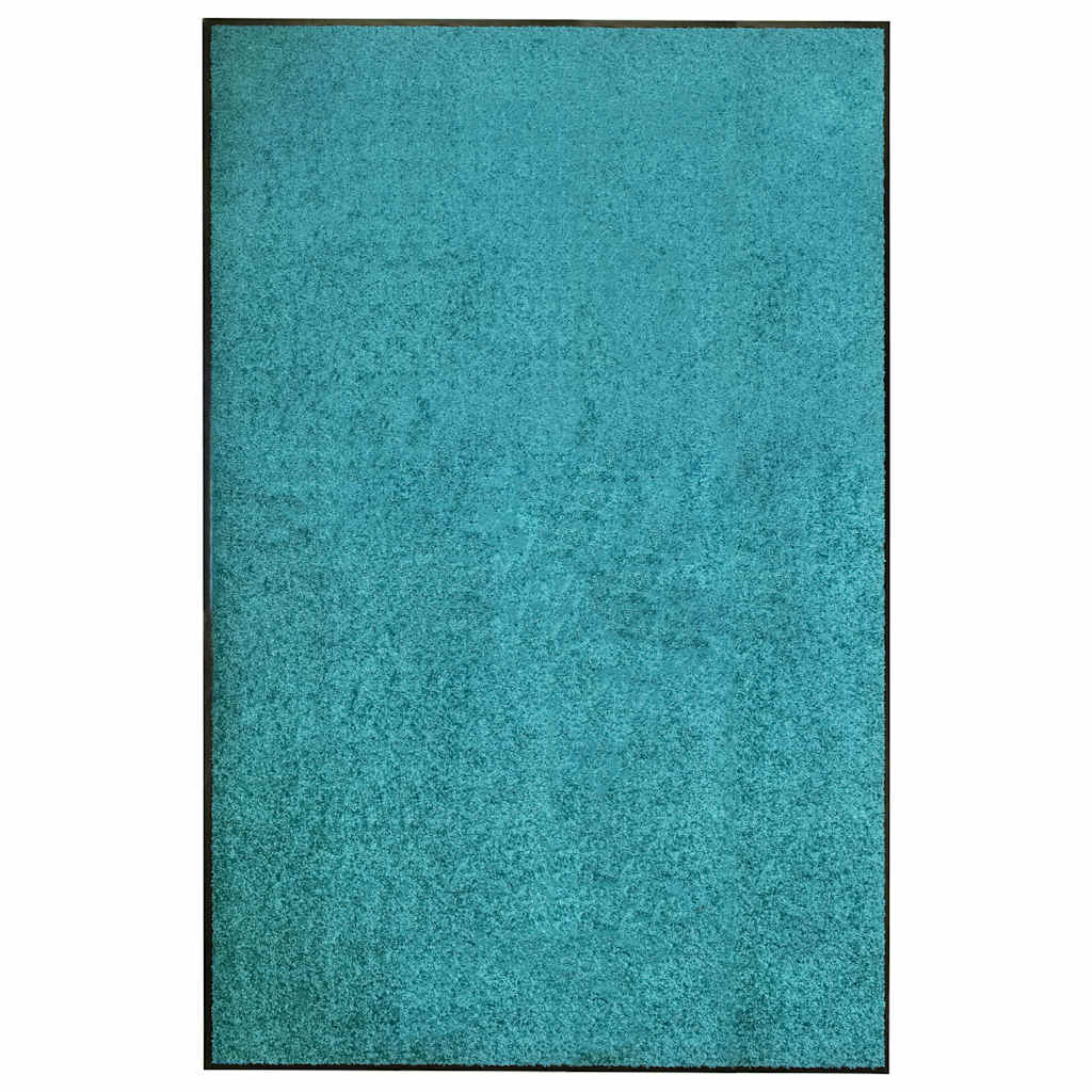 Vidaxl Doormat Walkable 120x180 cm Cyan