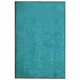 Vidaxl Doormat Walkable 120x180 cm Cyan