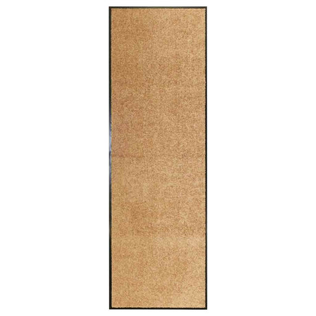 Vidaxl Doormat Walkable 60x180 cm krem