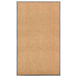 Vidaxl Doormat Walkable 90x150 cm krem