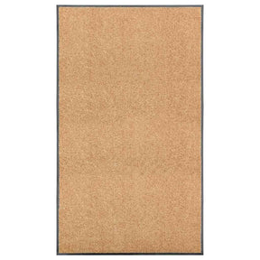 Vidaxl Doormat Walkable 90x150 cm krem