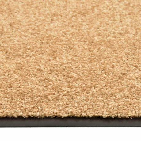 Vidaxl Doormat Walkable 90x150 cm krem