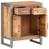 Vidaxl dressoir 60x35x72 cm ruw mangohout