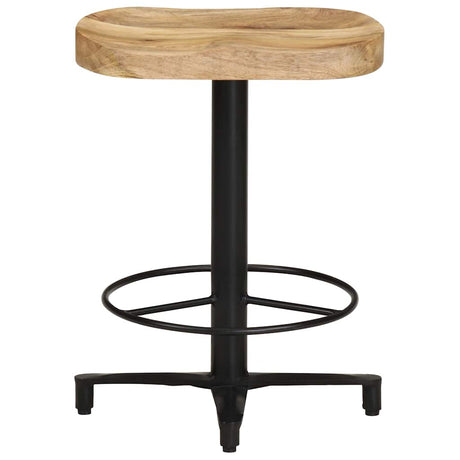 Vidaxl barkrukken 2 st 52 cm massief mangohout