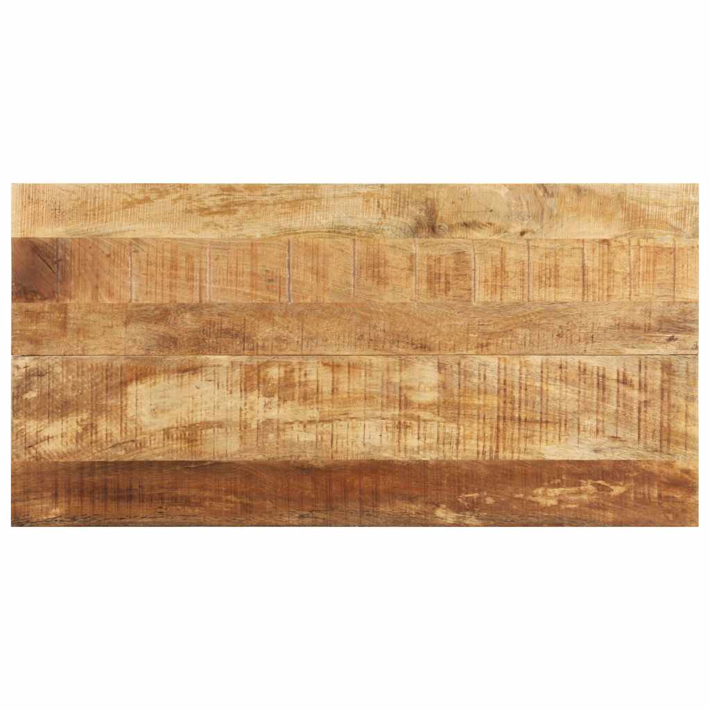 Vidaxl eettafel 140x70x76 cm ruw mangohout