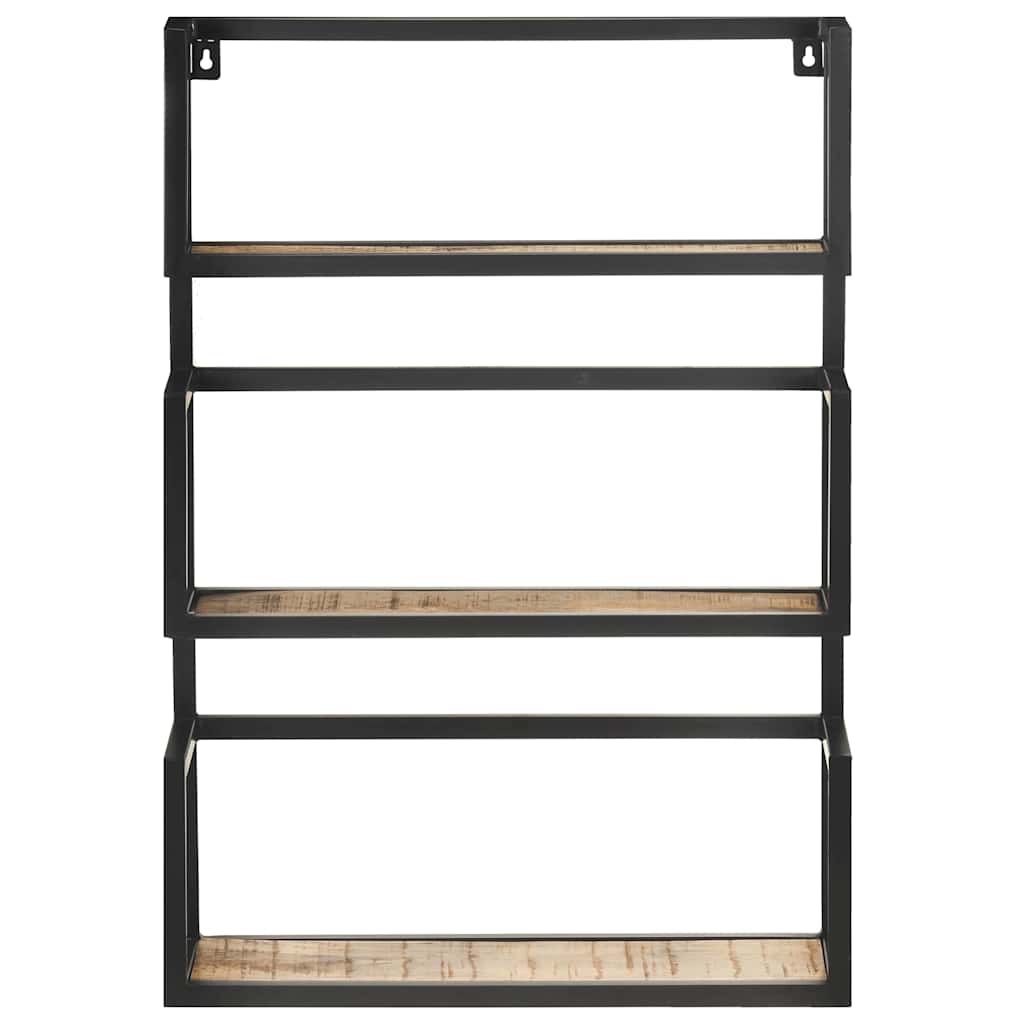 Vidaxl wandrek 60x20x85 cm ruw mangohout
