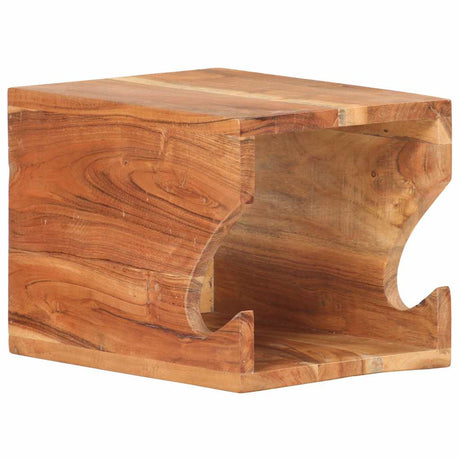 Ścienny stojak na rowery Vidaxx 35x25x25 cm z litego drewna akacjowego