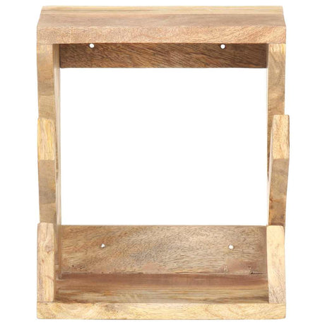 Uchwyt ścienny na deskorolkę Vidaxx 25x20x30 cm z litego drewna mango