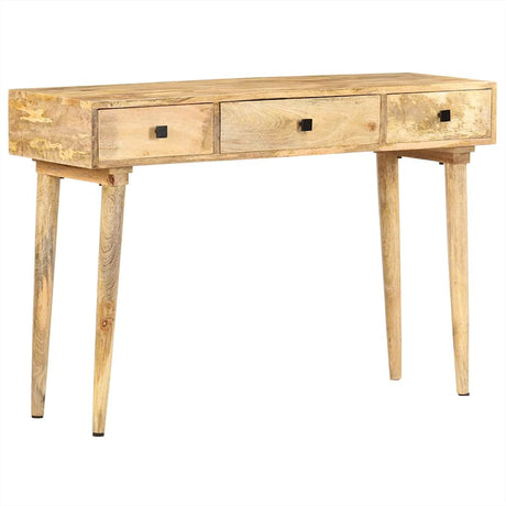 Vidaxl wandtafel 115x35x76 cm massief mangohout