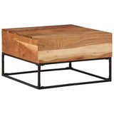 Vidaxl salontafel 68x68x41 cm massief acaciahout