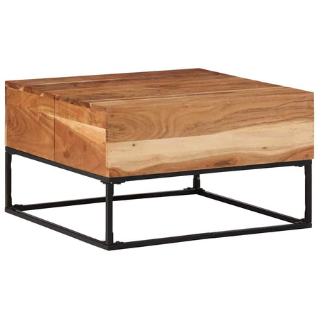 Vidaxl salontafel 68x68x41 cm massief acaciahout