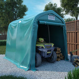 Vidaxl Garage Tent 1,6x2,4 m PVC zielony