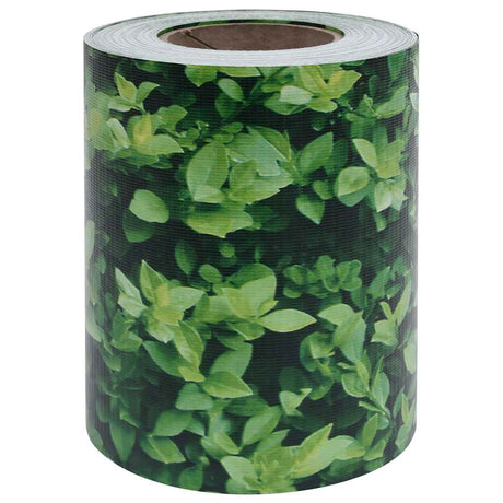 Ekran ogrodowy Vidaxl 70x0.19 M PVC Green