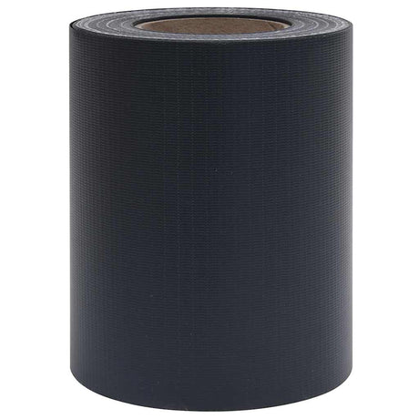 Vidaxl Garden Screen 35x0.19 M Mata Pvc Mat Ciemnie szary