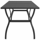 Vidaxl tuintafel 190x80x72 cm staal antraciet