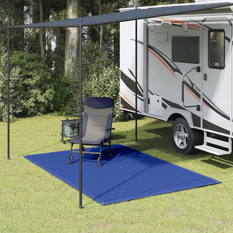 Vidaxl tenttapijt 250x200 cm hdpe blauw