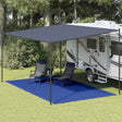 Dywan namiotu vidaxl 300x500 cm HDPE Blue