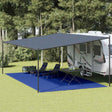 Vidaxl tenttapijt 400x700 cm hdpe blauw