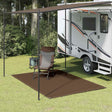 Vidaxl tenttapijt 250x300 cm bruin