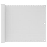 Vidaxl Balkon ekran 75x300 cm HDPE White