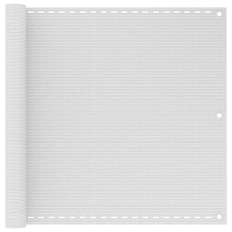 Vidaxl Balkon ekran 90x300 cm HDPE White