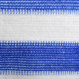 Vidaxl Balcony ekran 75x400 cm HDPE Blue and White
