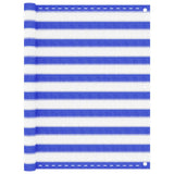 Vidaxl Balkon ekran 120x500 cm HDPE Blue and White